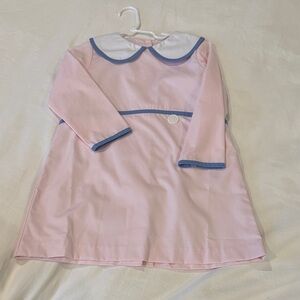 The Beaufort Bonnet Company Pink and Blue Kids Dress